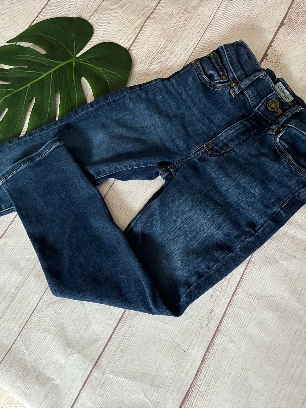 Crewcuts J Crew kids slim jeans sz 6